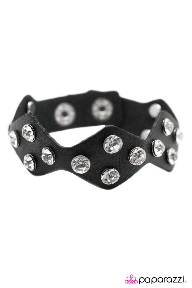 Paparazzi ♥ My Bad - Black ♥ Bracelet