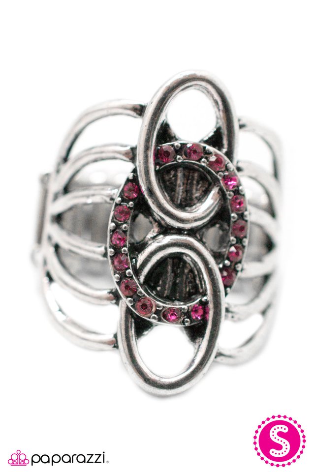 Paparazzi ♥ Girl Talk - Pink ♥ Ring