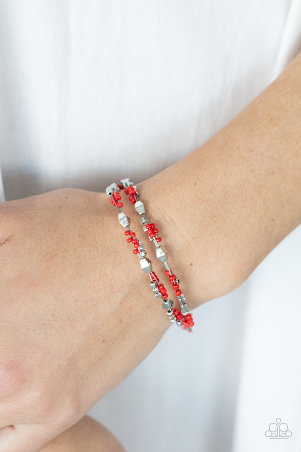 Paparazzi ♥ Elite Explorer - Red ♥ Bracelet
