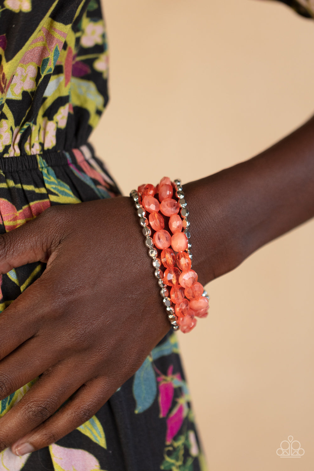 Paparazzi ♥ Seaside Siesta - Orange ♥ Bracelet