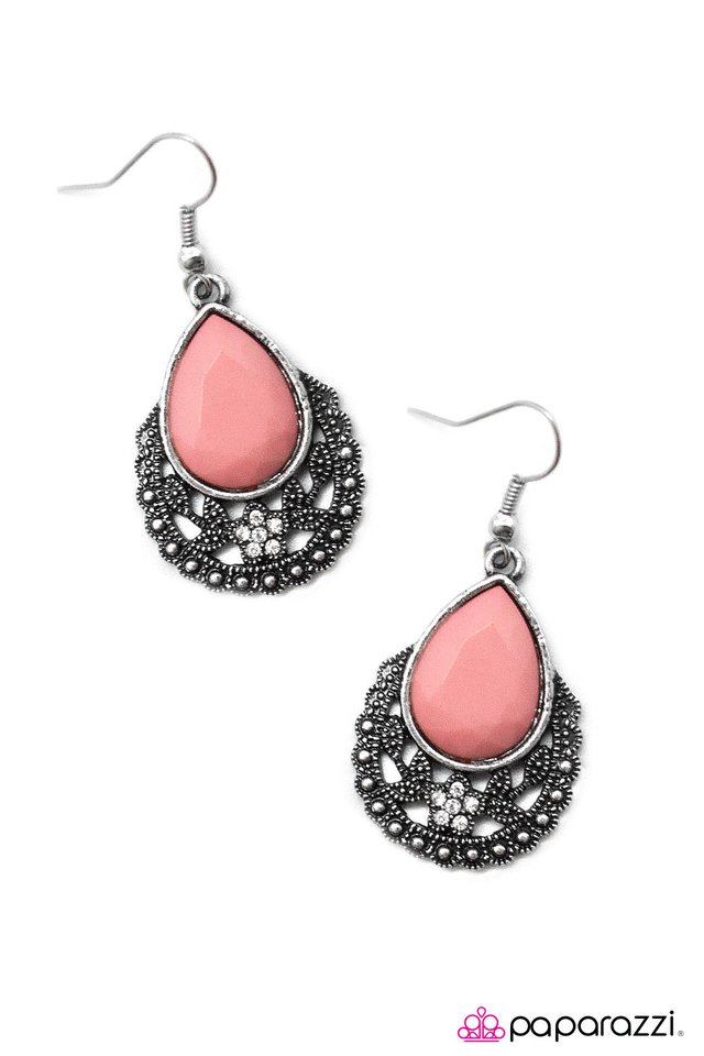 Paparazzi ♥ Home Sweet Home - Pink ♥ Earrings