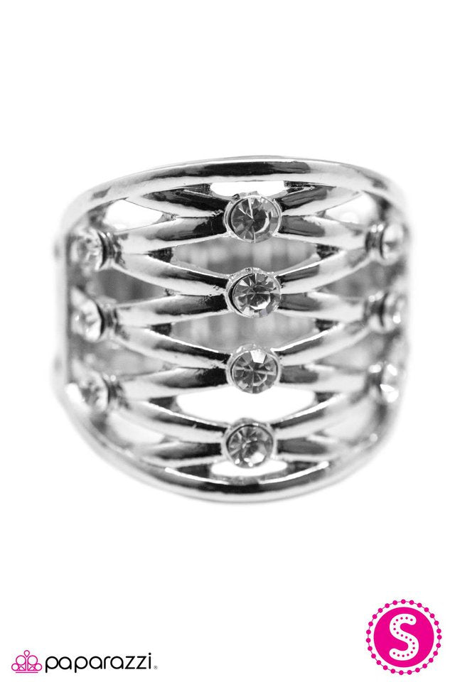 Paparazzi ♥ Beginners Luck - White ♥ Ring