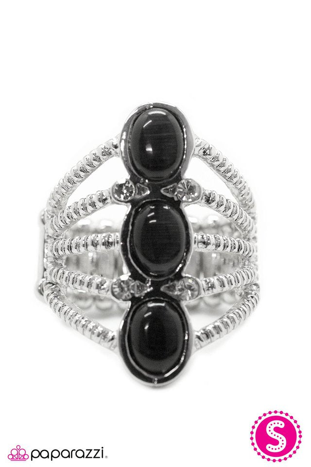 Paparazzi ♥ Grand Slam - Black ♥ Ring