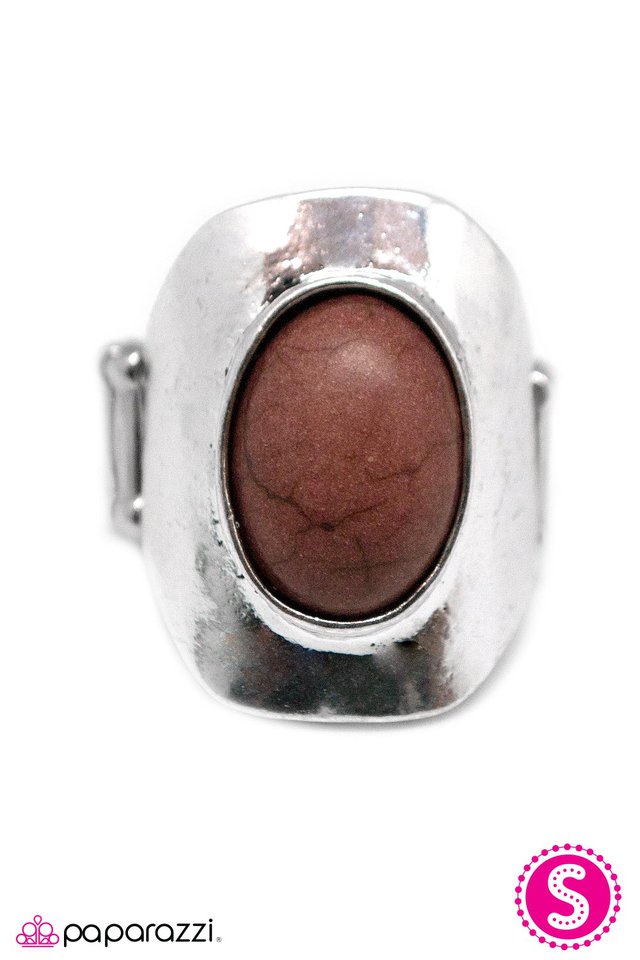 Paparazzi ♥ Desert Gem - Red ♥ Ring