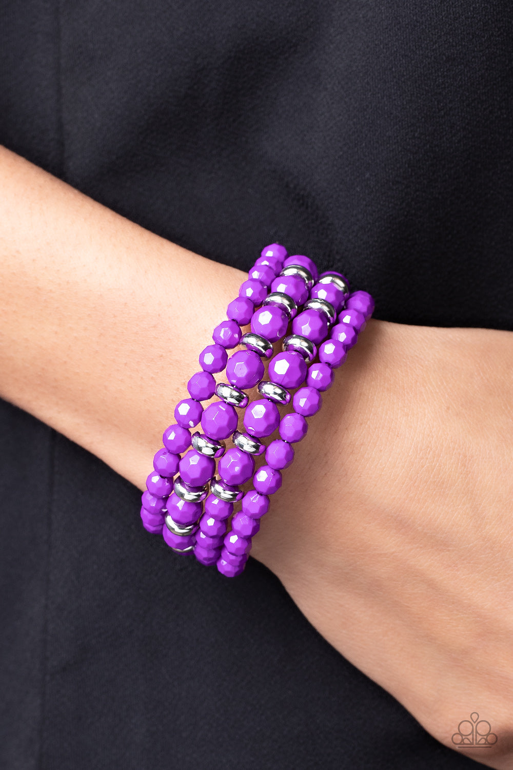 Paparazzi ♥ Its a Vibe - Purple ♥ Bracelet