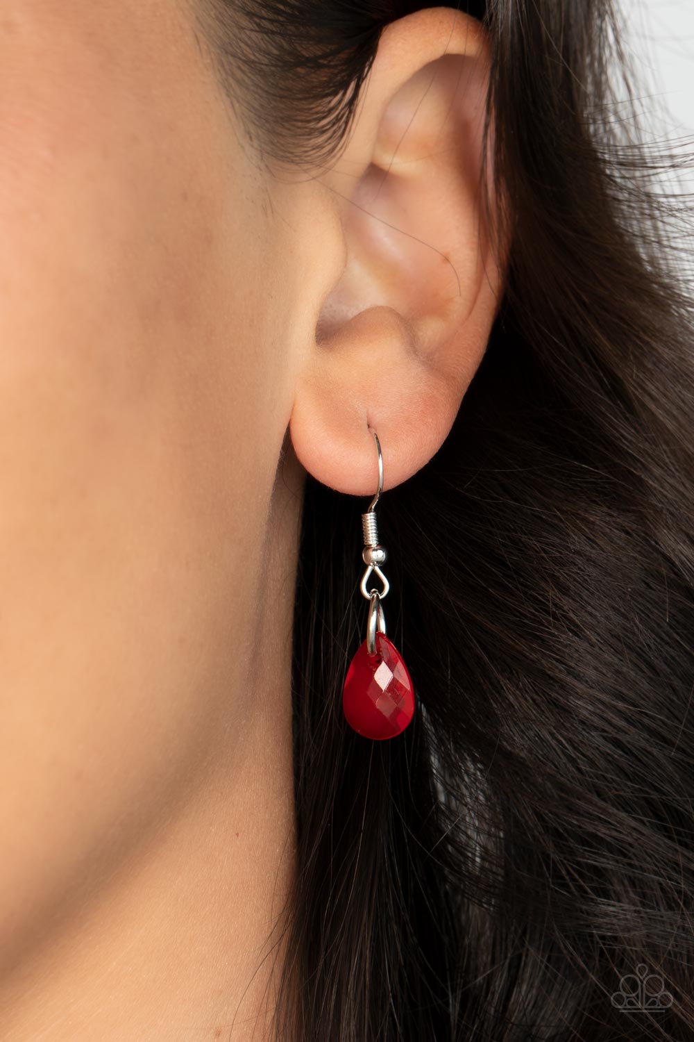 Paparazzi ♥ Crystal Cabaret - Red ♥ Necklace