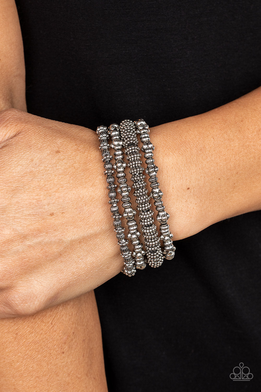 Paparazzi ♥ Country Charmer - Silver ♥ Bracelet