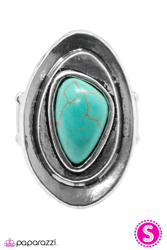 Paparazzi ♥ The Final Frontier - Blue ♥ Ring