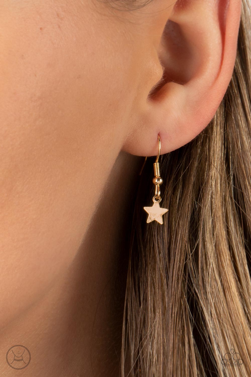 Paparazzi ♥ Little Lady Liberty - Gold ♥ Necklace