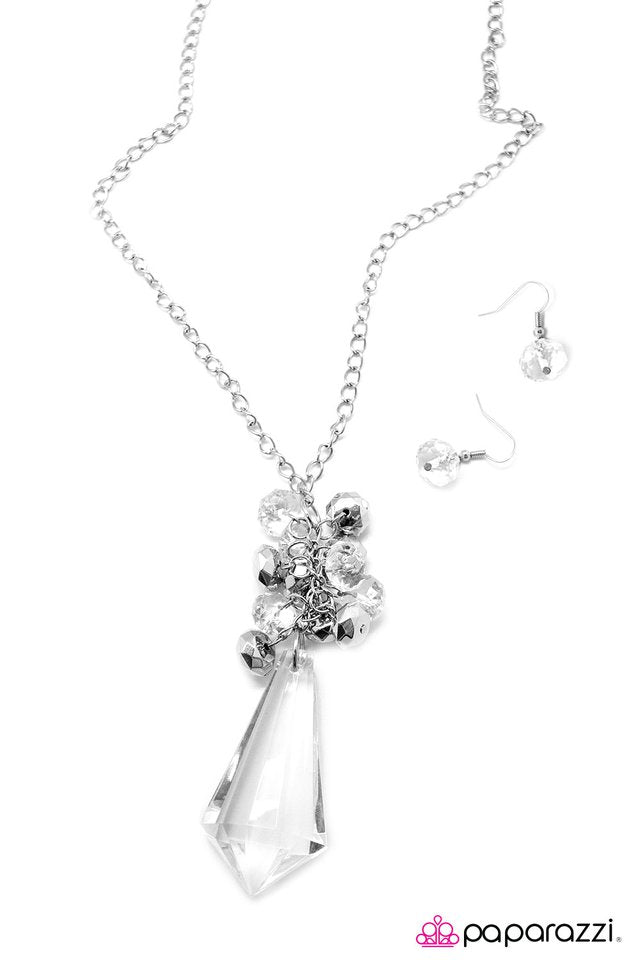 Paparazzi ♥ Do You Believe In Magic? - White ♥ Necklace