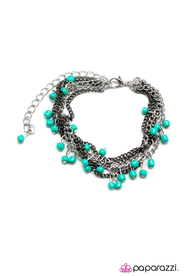 Paparazzi ♥ Road Trip - Blue ♥ Bracelet