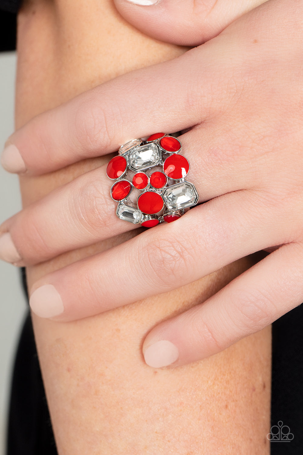Paparazzi ♥ Multichromatic Meditation - Red ♥ Ring