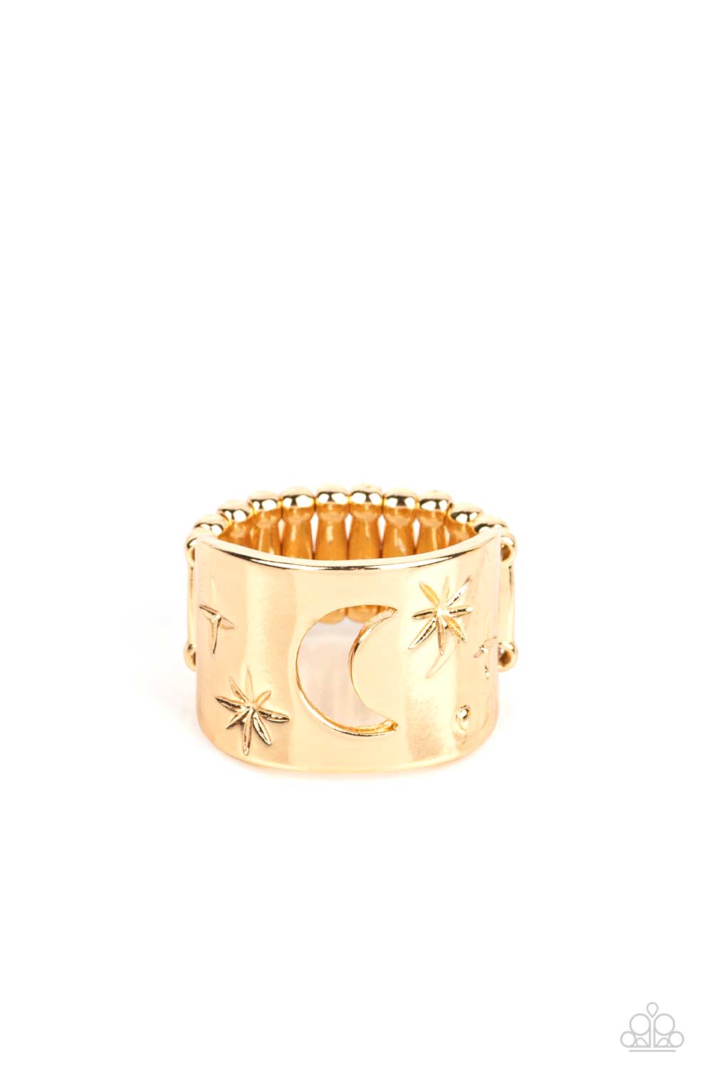 Paparazzi ♥ Lunar Levels - Gold ♥ Ring