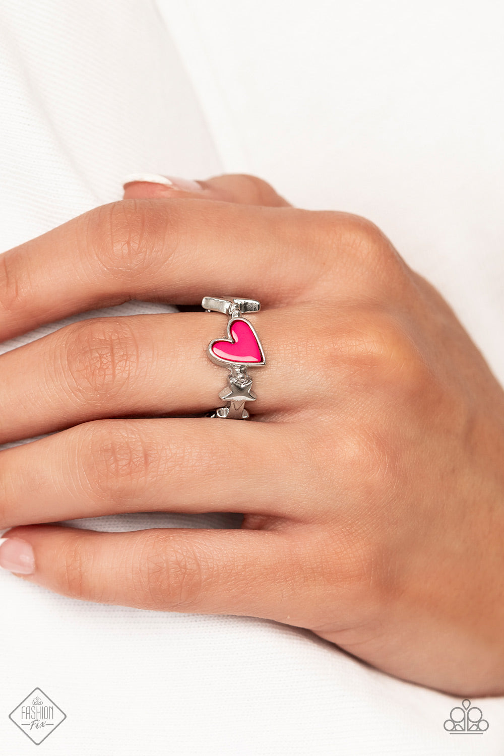 Paparazzi ♥ Contemporary Charm - Pink ♥ Ring