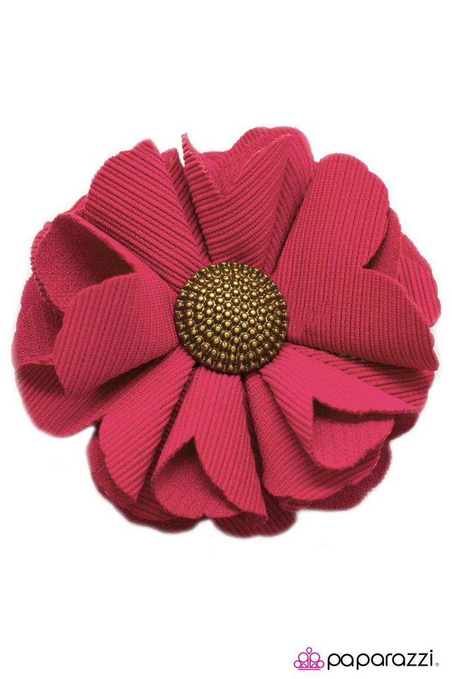 Paparazzi ♥ Playing For Keeps - Pink ♥ Hair Clip