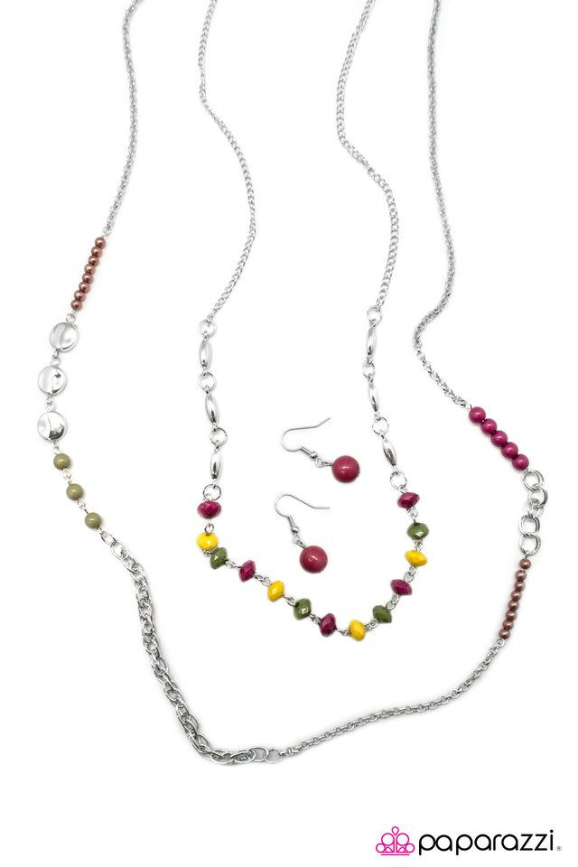 Paparazzi ♥ The Heat Is On - Multi ♥ Necklace