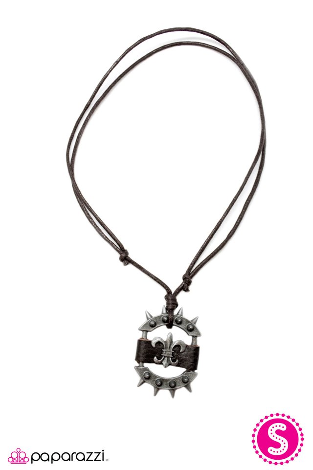 Paparazzi ♥ The Bit and Spur - Brown ♥ Necklace