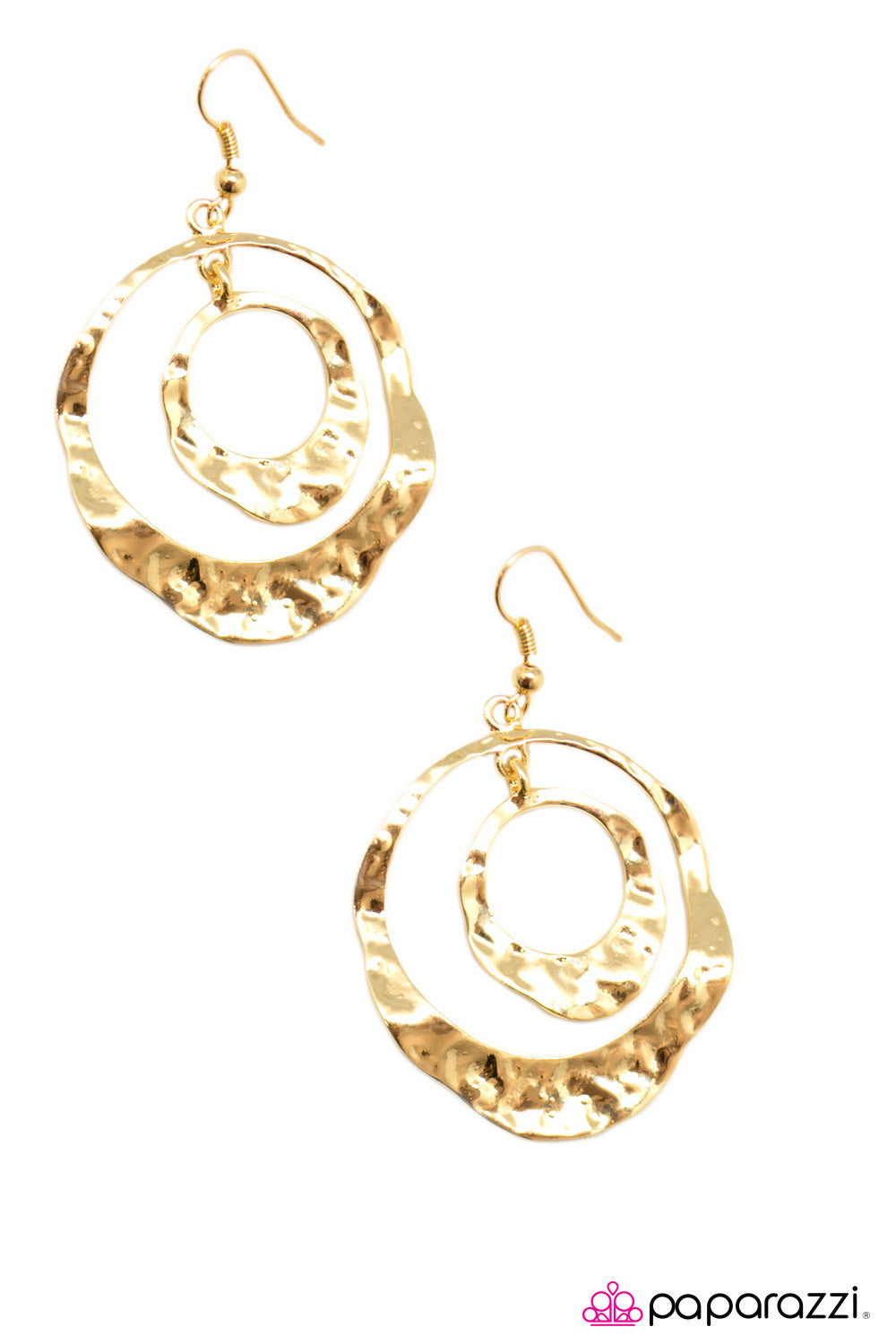 Paparazzi ♥ A New Dawn - Gold ♥ Earrings