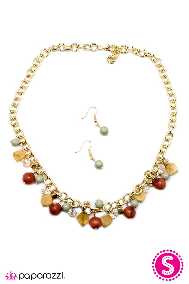 Paparazzi ♥ Catch 22 - Multi ♥ Necklace