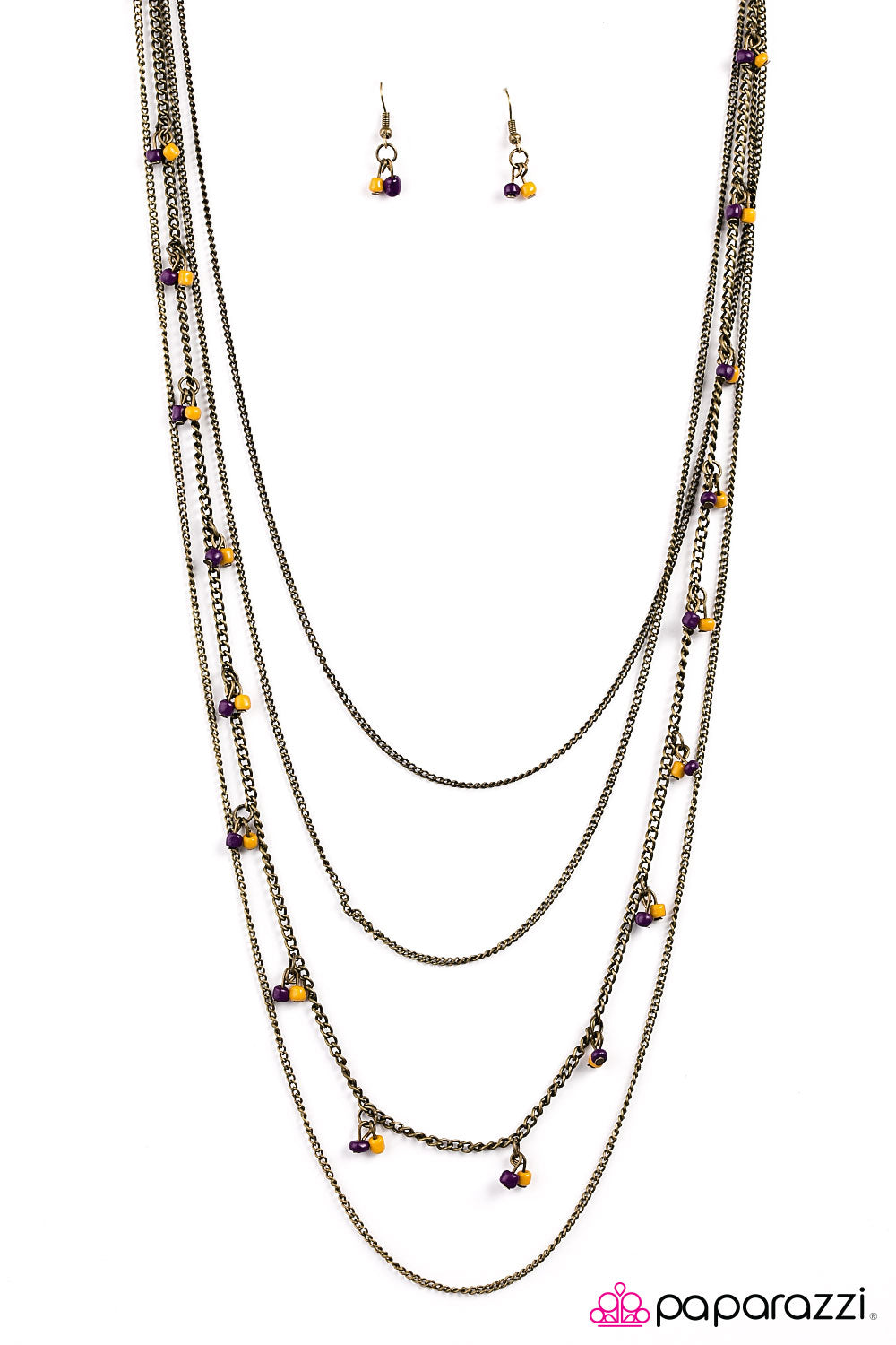 Paparazzi ♥ On Route 66 - Multi ♥ Necklace