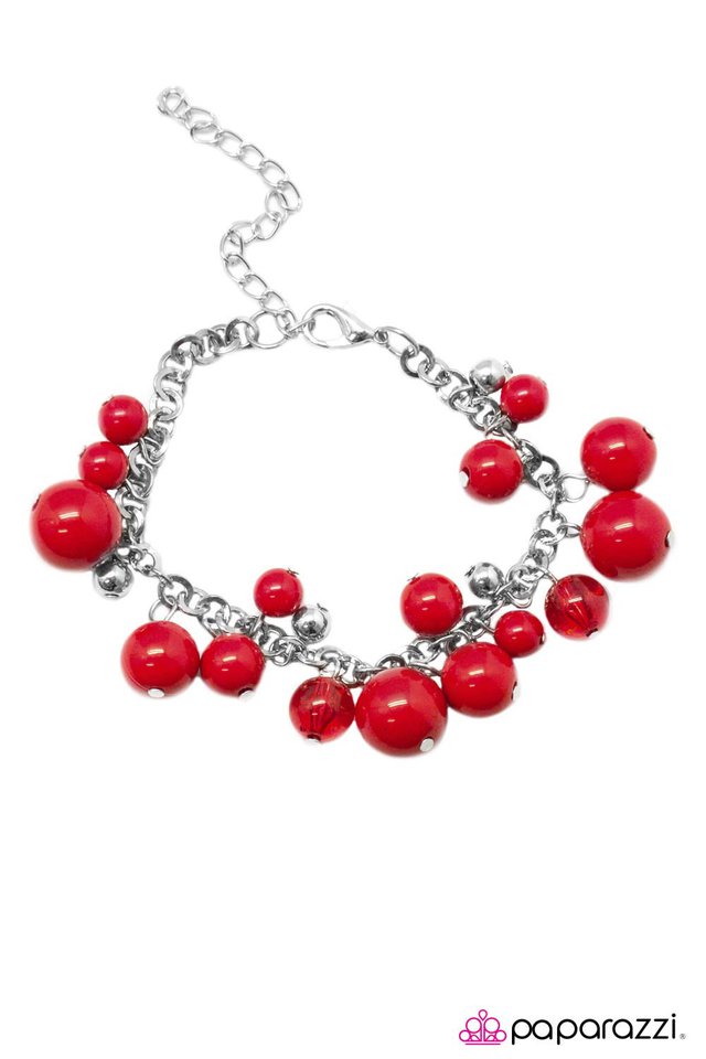 Paparazzi ♥ Pardon My French - Red ♥ Bracelet