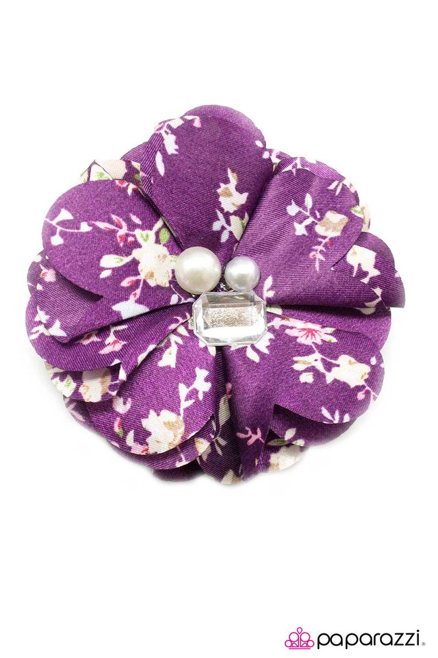 Paparazzi ♥ Just Be Merry - Purple ♥ Hair Clip