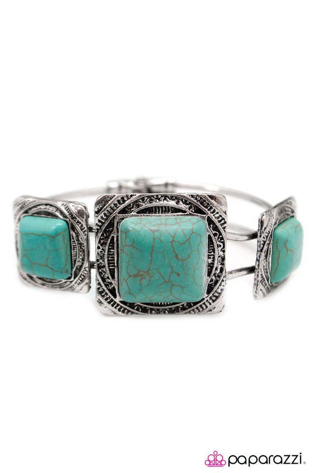 Paparazzi ♥ Enchanted Desert - Blue ♥ Bracelet