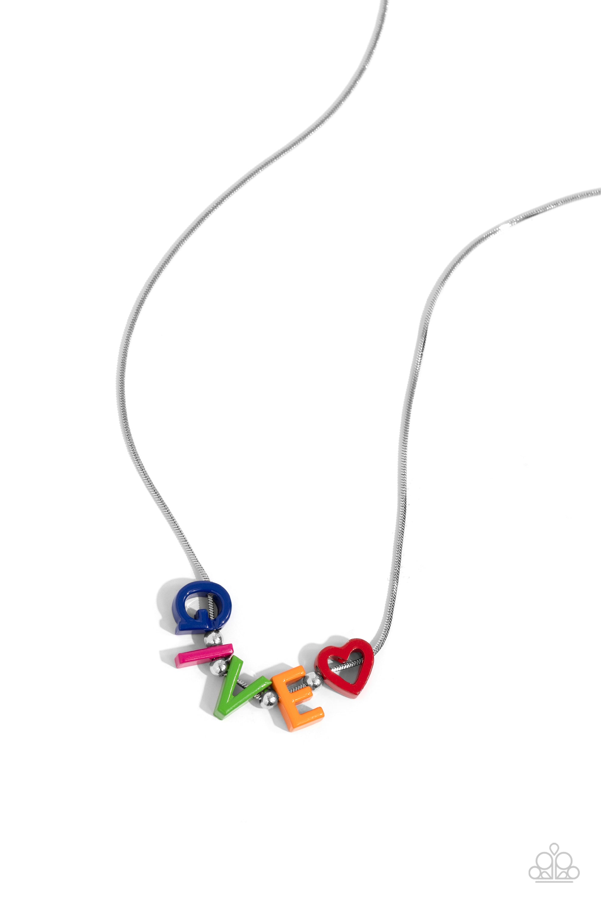 Paparazzi ♥ Give Me Some Love - Multi ♥ Necklace – LisaAbercrombie