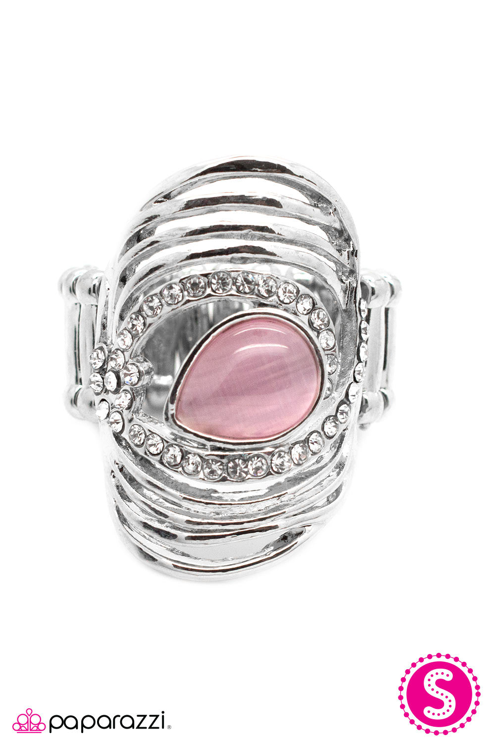 Paparazzi ♥ Belt It Out - Pink ♥ Ring