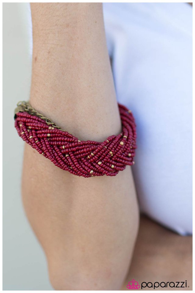 Paparazzi ♥ The BEAD of Light - Pink ♥ Bracelet