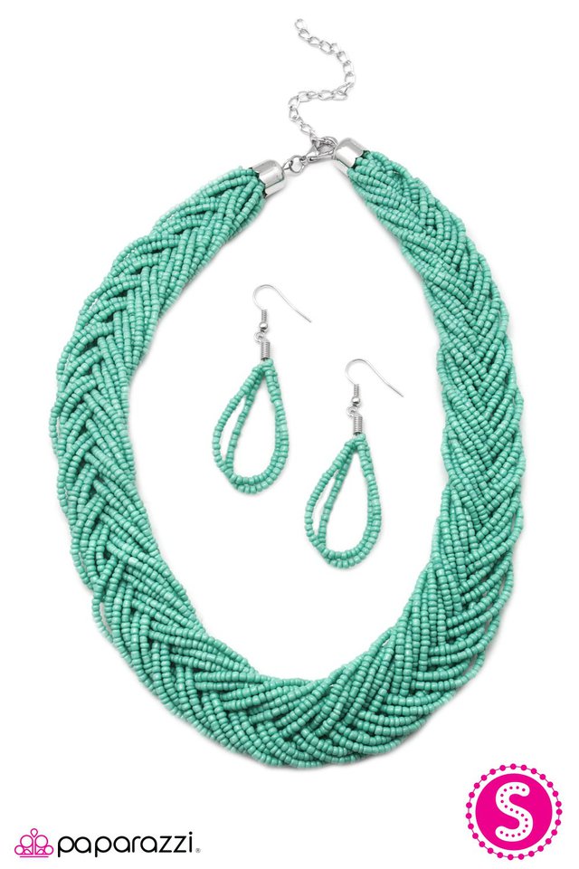 Paparazzi ♥ All You BEAD Is Love - Blue ♥ Necklace