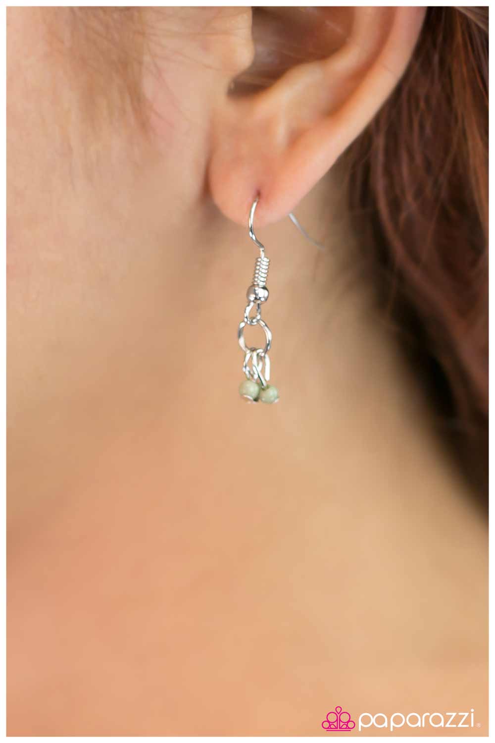 Paparazzi ♥ Small Town Girl - Green ♥ Necklace