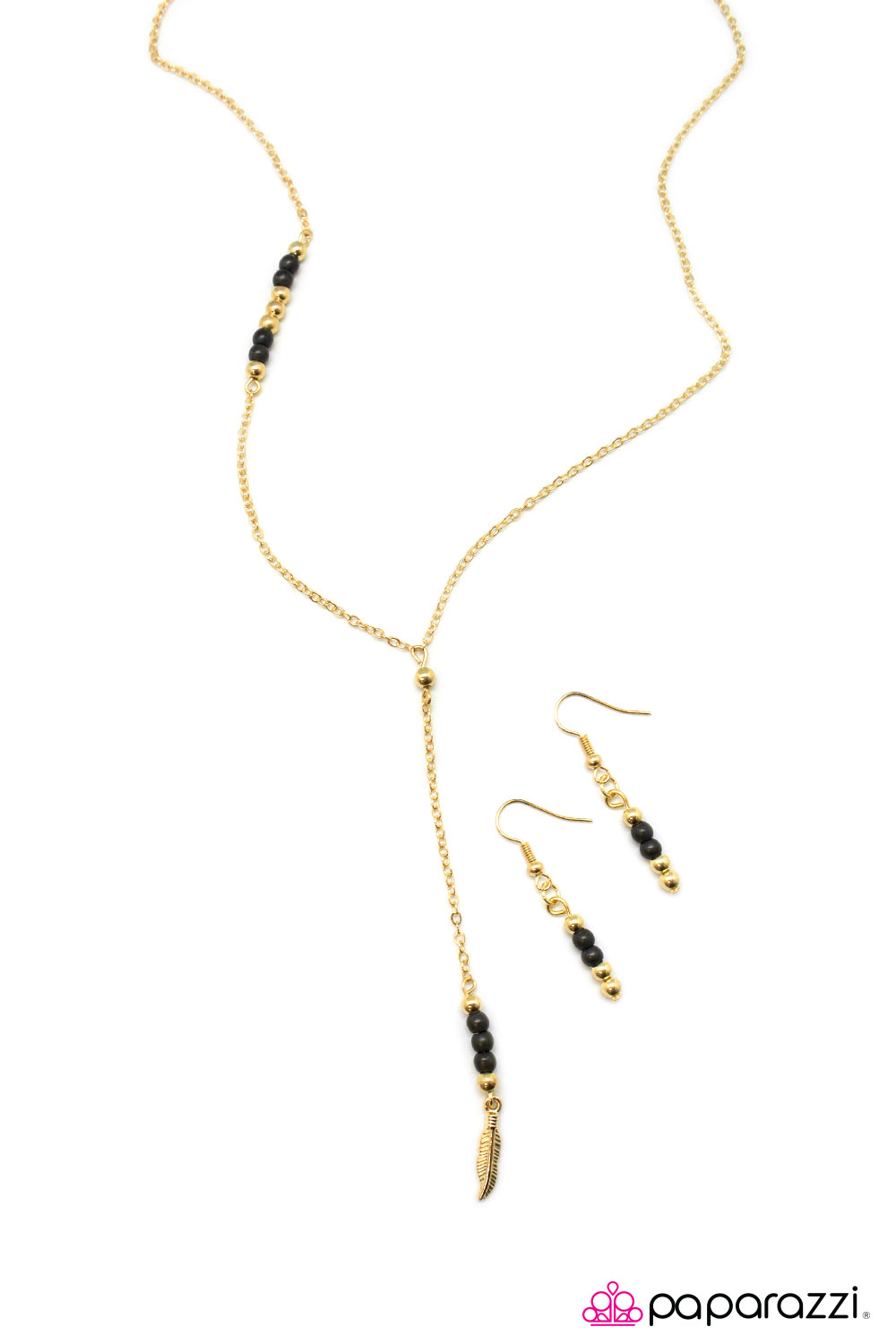 Paparazzi ♥ Last Of The Mohicans - Gold ♥ Necklace