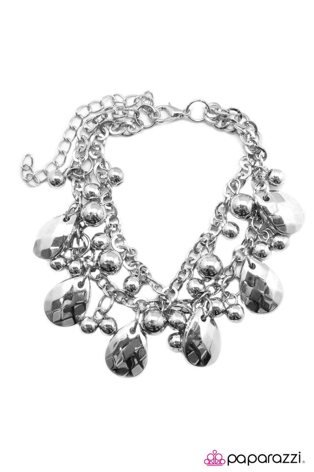 Paparazzi ♥ Like A Boss - Silver ♥ Bracelet