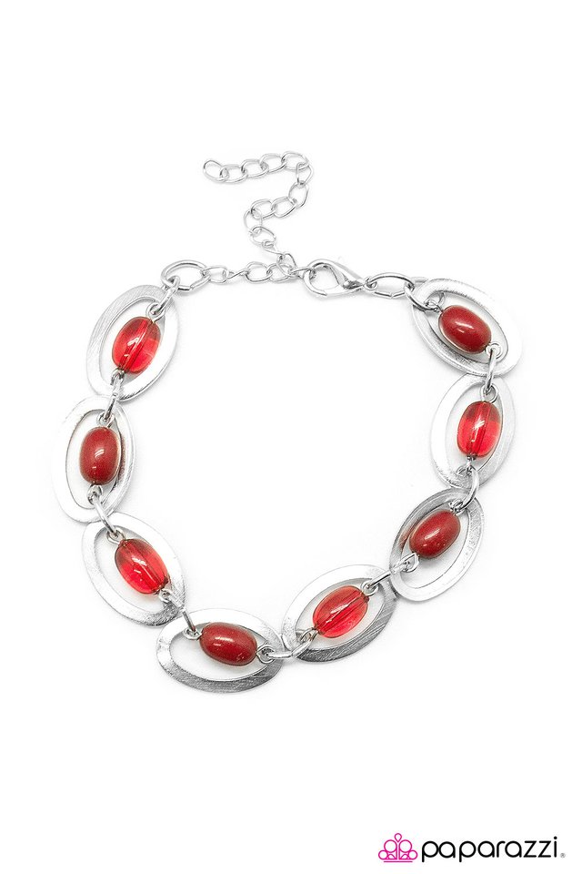 Paparazzi ♥ Sci-Fi Queen - Red ♥ Bracelet