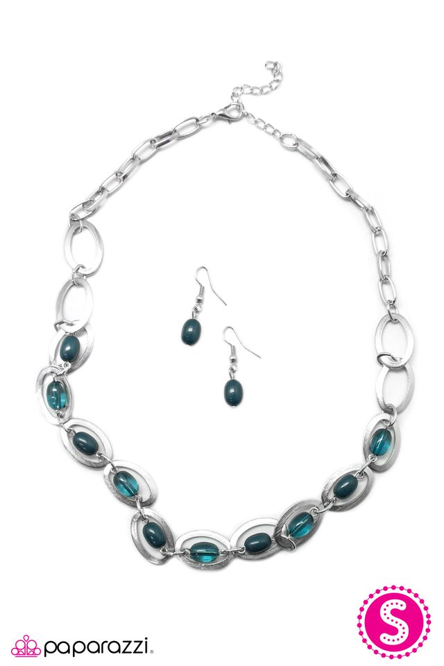 Paparazzi ♥ Supernatural - Blue ♥ Necklace