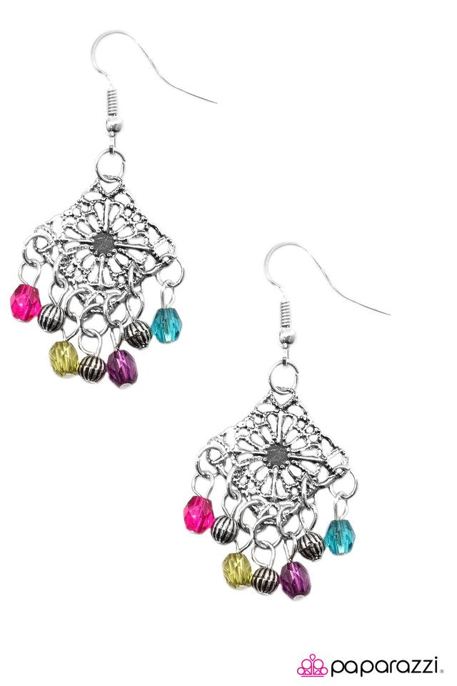 Paparazzi ♥ The Dreamer - Multi ♥ Earrings