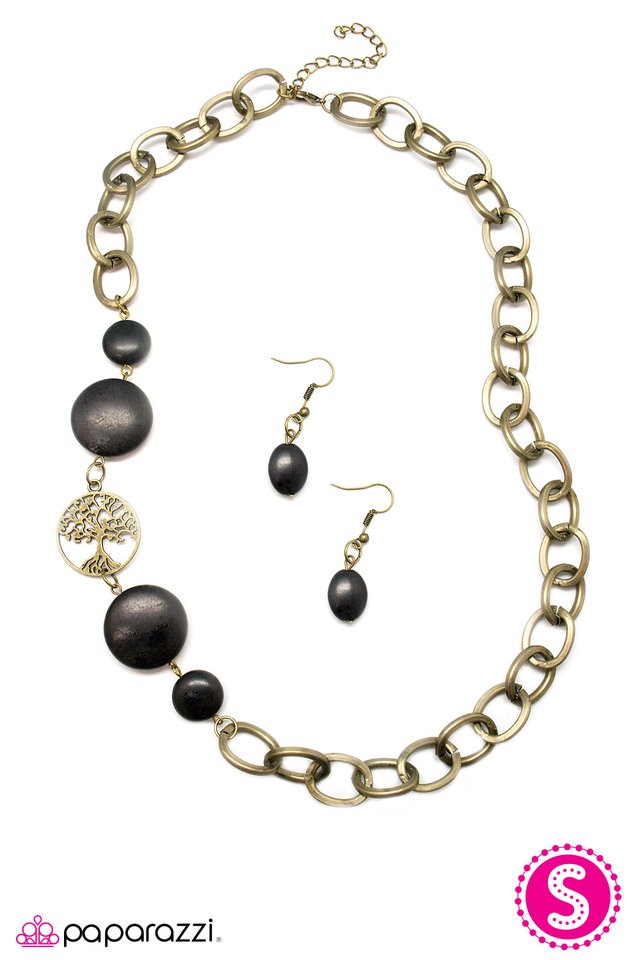 Paparazzi ♥ Pure Country - Black ♥ Necklace