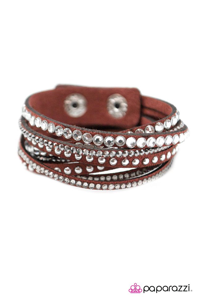 Paparazzi ♥ I Dont Mean To Brag - Red ♥ Bracelet