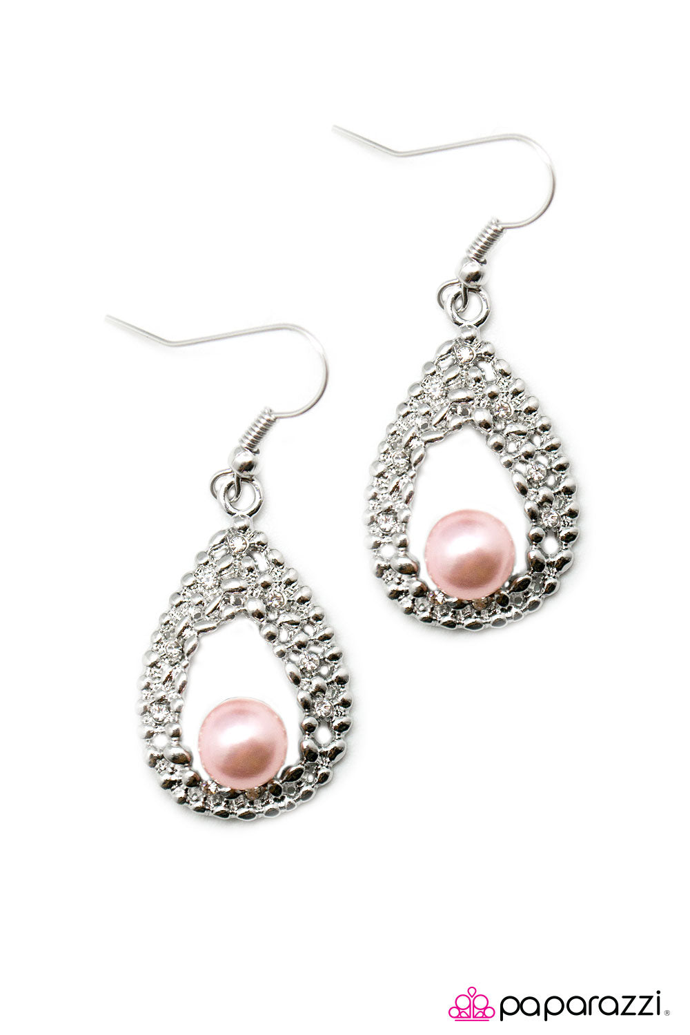 Paparazzi ♥ The Best Things Come In Small Packages - Pink ♥ Earrings