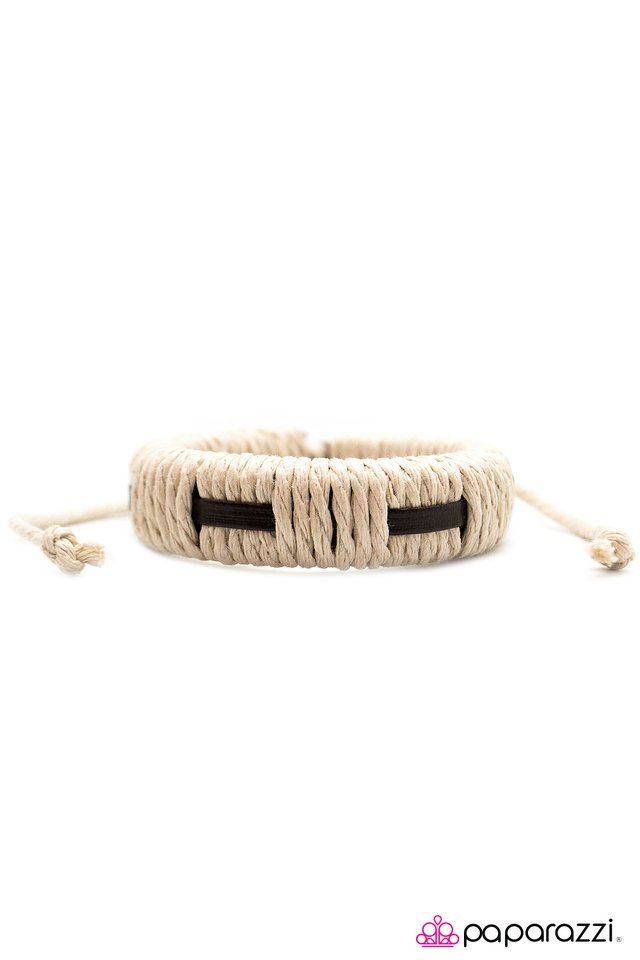 Paparazzi ♥ Get Lost! - Brown ♥ Bracelet