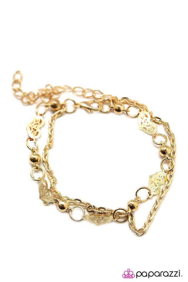 Paparazzi ♥ In The Name of Love - Gold ♥ Bracelet