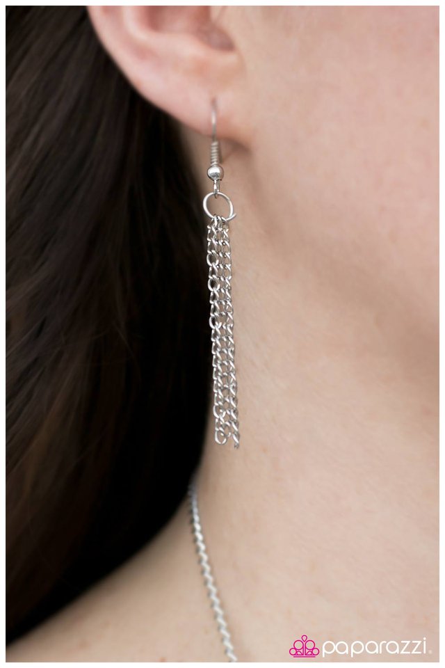 Paparazzi ♥ My Word Is My Bond - Silver ♥ Necklace
