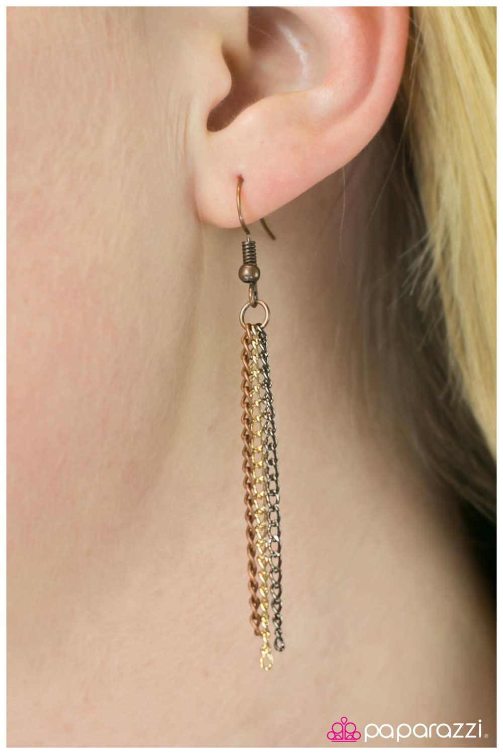 Paparazzi ♥ Catch Me If You Can - Copper ♥ Necklace