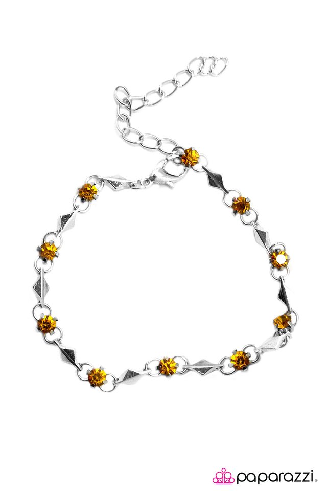 Paparazzi ♥ Sparkle and Shine - Brown ♥ Bracelet