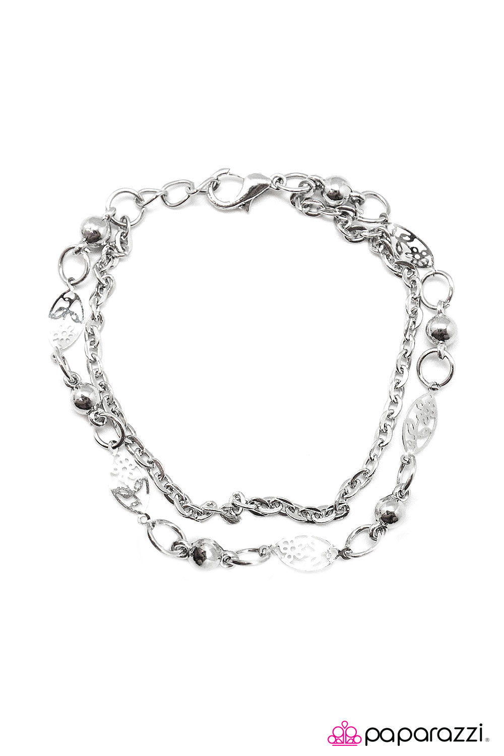 Paparazzi ♥ Small Town Wonder - Silver ♥ Bracelet
