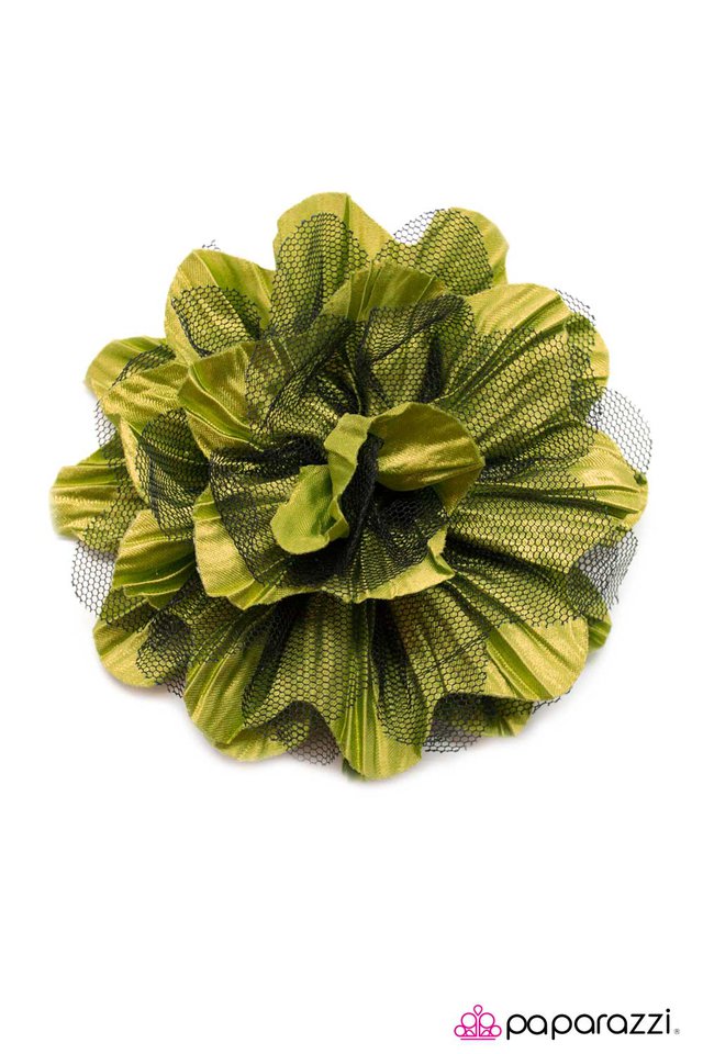 Paparazzi ♥ The Jazz Age - Green ♥ Hair Clip