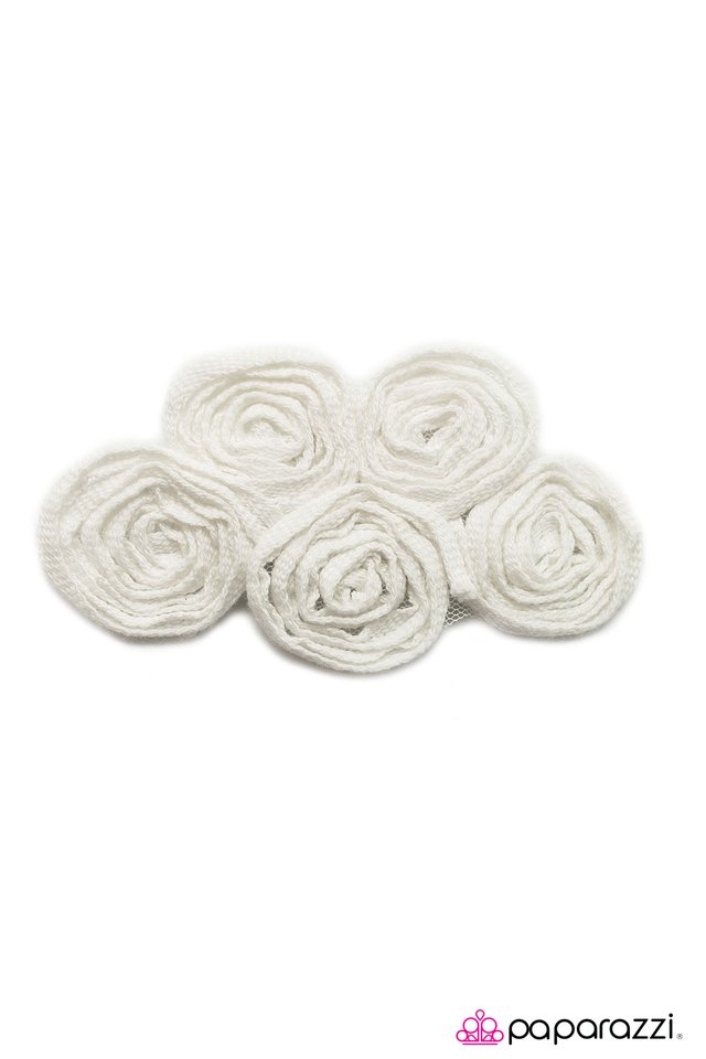 Paparazzi ♥ Money Talks - White ♥ Hair Clip