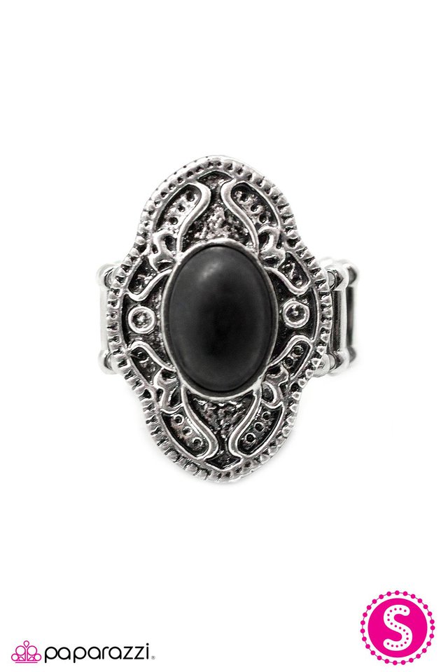 Paparazzi ♥ As Fate Would Have It - Black ♥ Ring
