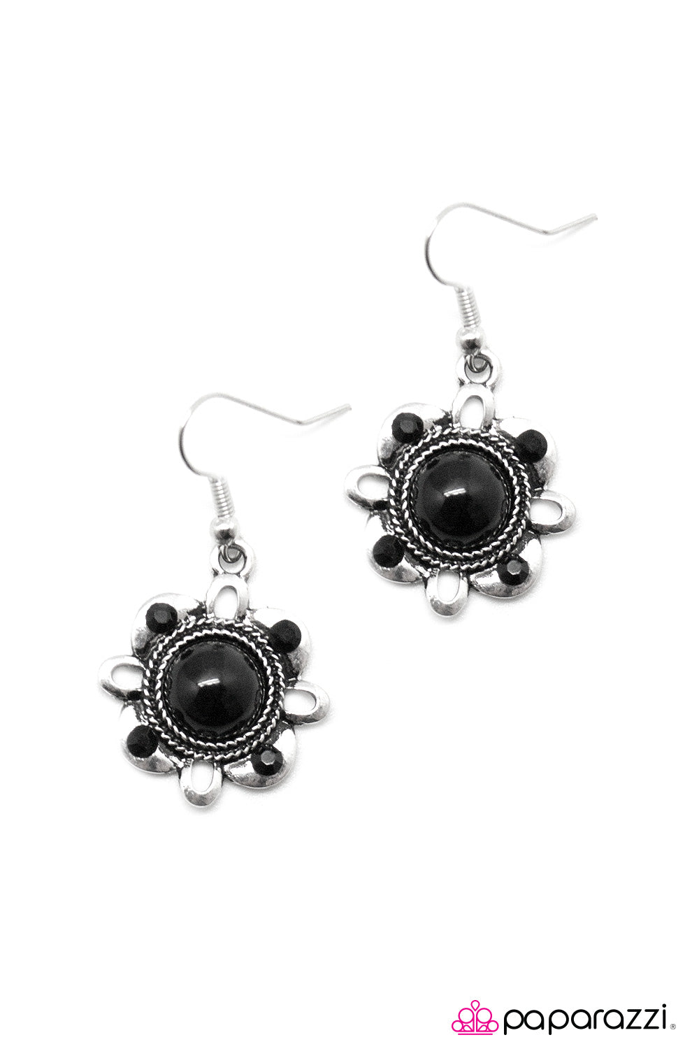 Paparazzi ♥ Our Song - Black ♥ Earrings